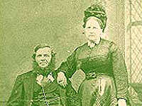 Adam Fail with his wife Christiana (nee Coulson), Married at Scarborough, Yorkshire, 3rd July 1845
